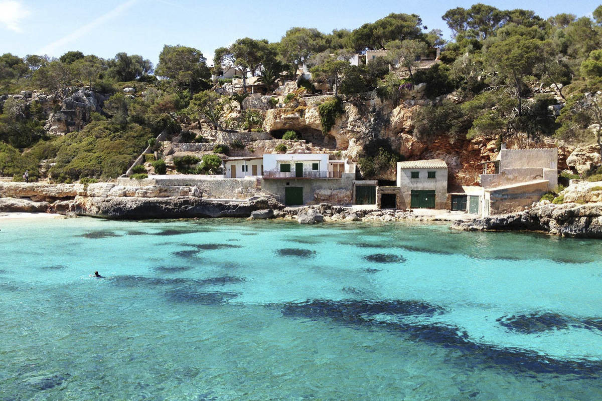Cala Llombards best hidden coves Mallorca South