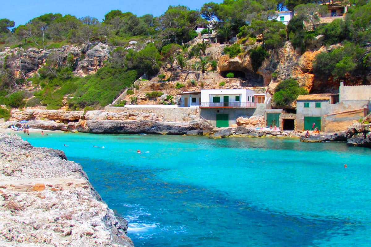 Strand Bucht Santanyi Can Bonico Mallorca