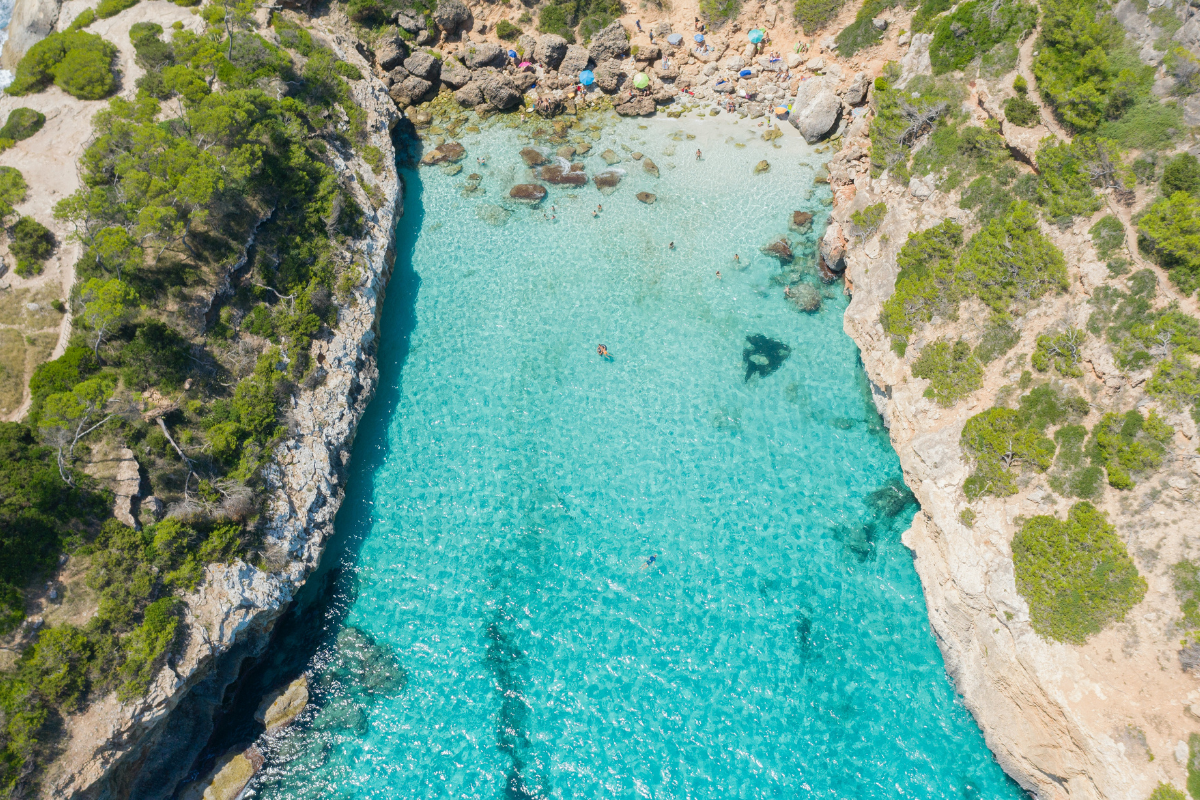 hiking routes calo des moro ca'n bonico ses salines mallorca