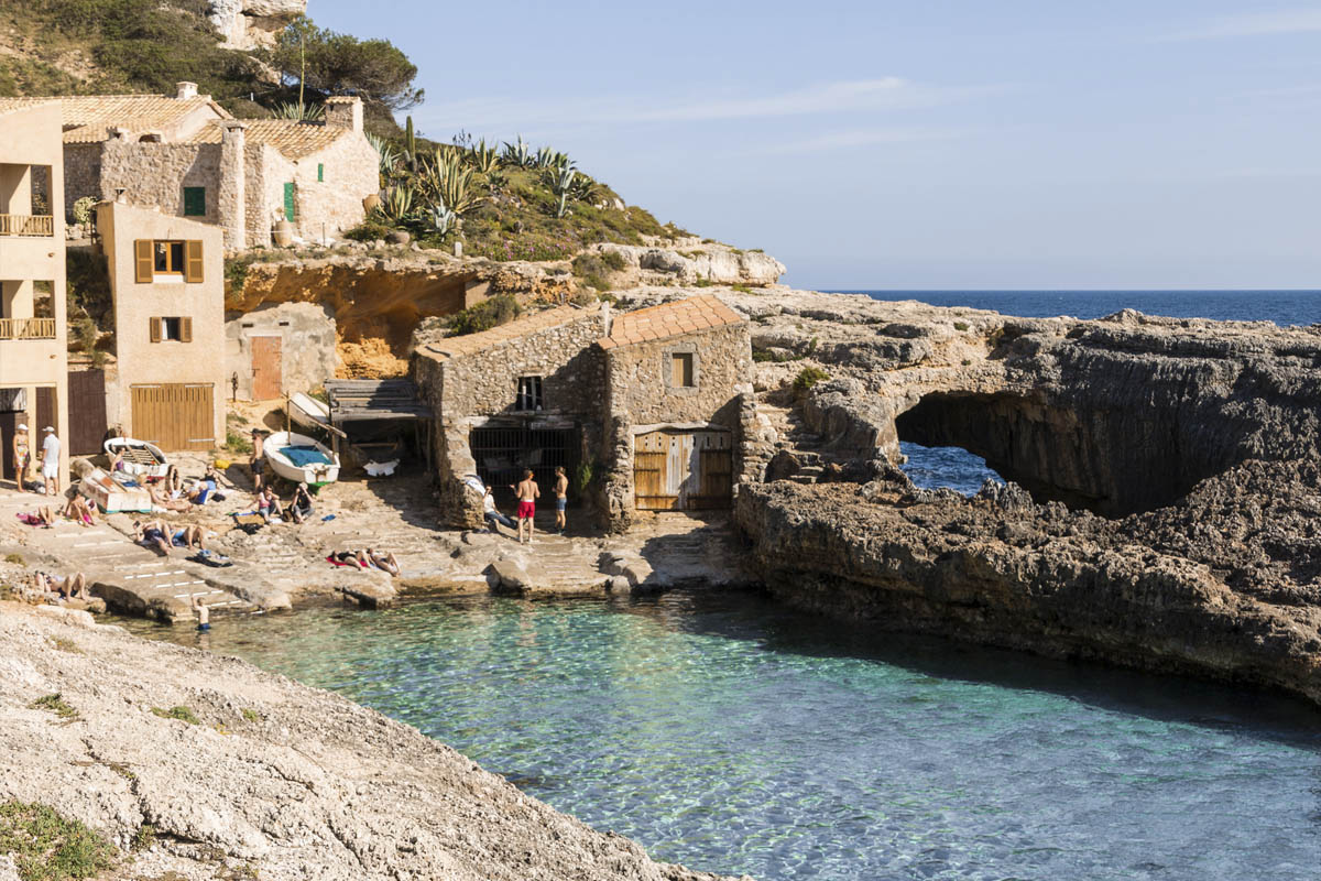 best beaches coves mallorca mejores calas sureste mallorca cala salmunia can bonico hotel ses salines