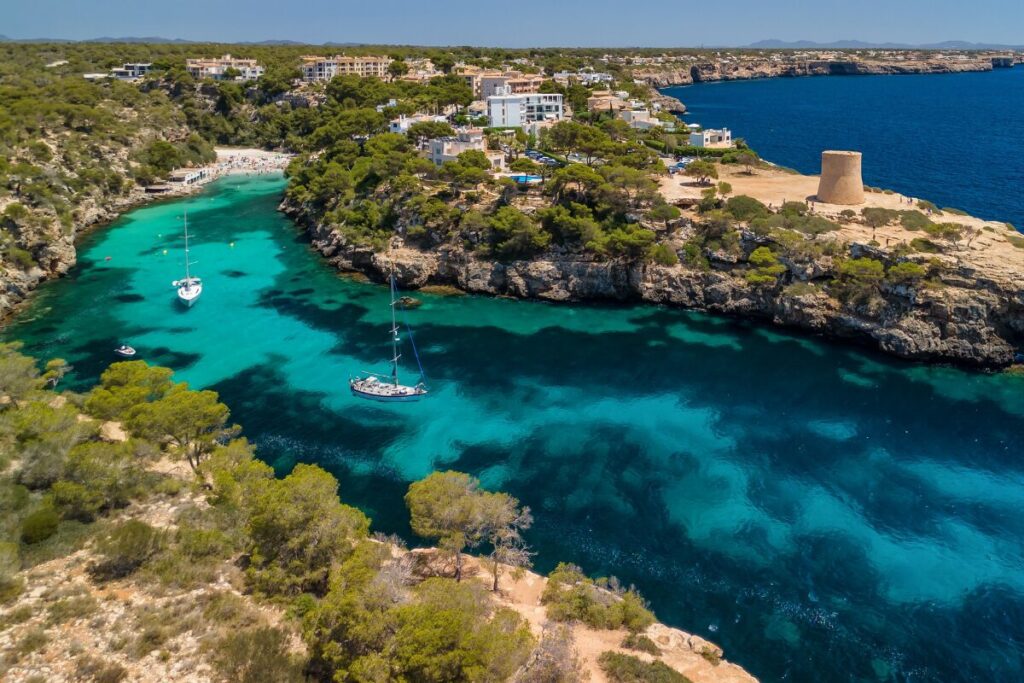 Cala PI mallorca im september